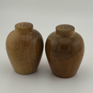 MCM Wood Salt and Pepper Shaker Set
